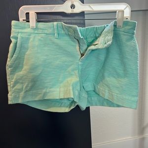 Chubbies teal shorts